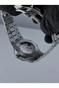 Custom Seiko Mod • Pink Dimple Dial Silver AP • 37mm